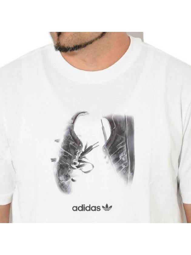 Training Supply Street 5 Short Sleeve T-Shirt White - ADIDAS - BALAAN 2