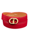 30 Montaigne Double Calfskin Bracelet Red - DIOR - BALAAN 2