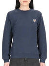 Fox Head Patch Regular Sweatshirt Ink Blue - MAISON KITSUNE - BALAAN 2