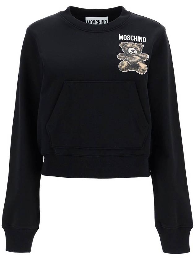 moschino teddy bear crewneck - MOSCHINO - BALAAN 1