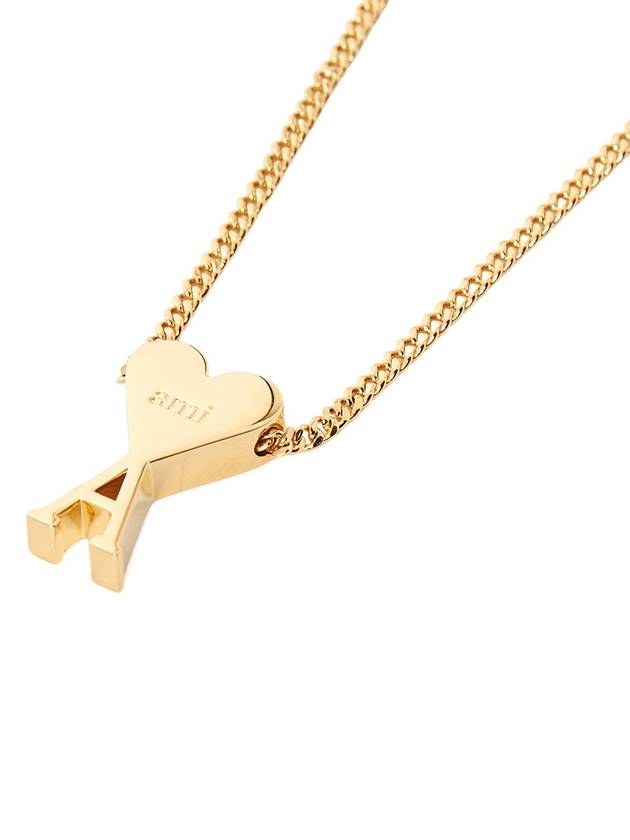 De Coeur Pendant Necklace Gold - AMI - BALAAN 4