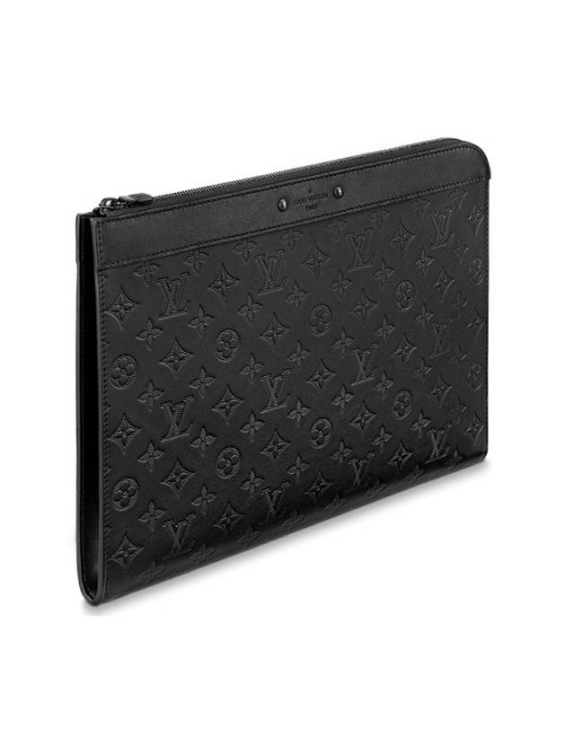 Men's Pochette Jour Pouch Bag Black - LOUIS VUITTON - BALAAN 3