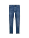 Denim Straight Pants M283PD3210 C1470 DENIM CHIARO OLD - BRUNELLO CUCINELLI - BALAAN 2