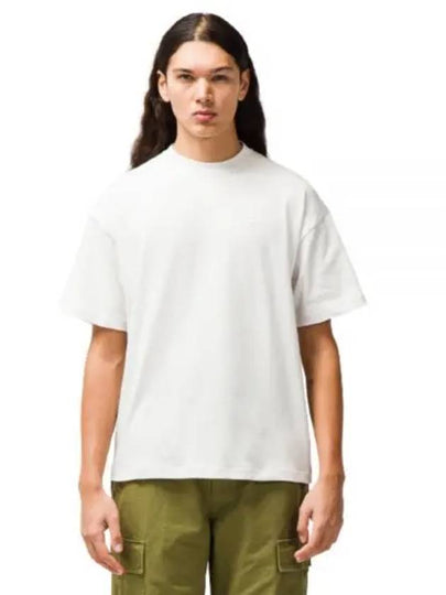 Solo Swoosh Short Sleeve T-shirt White - NIKE - BALAAN 2