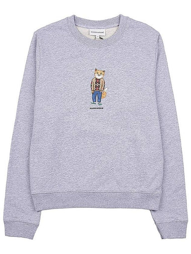 Maison Kitsune Dressed Fox Regular Sweatshirt LW00309KM0001 LGM - MAISON KITSUNE - BALAAN 1