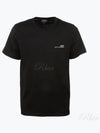 Men's Item Logo Cotton Short Sleeve T-Shirt Black - A.P.C. - BALAAN 2