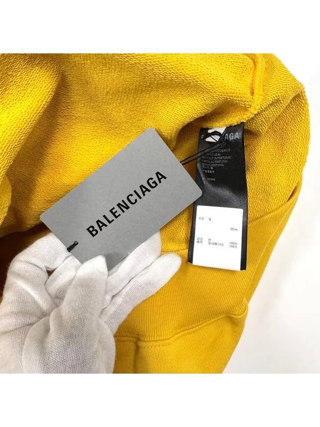 Political Campaign Medium Fit Hoodie Yellow - BALENCIAGA - BALAAN 9