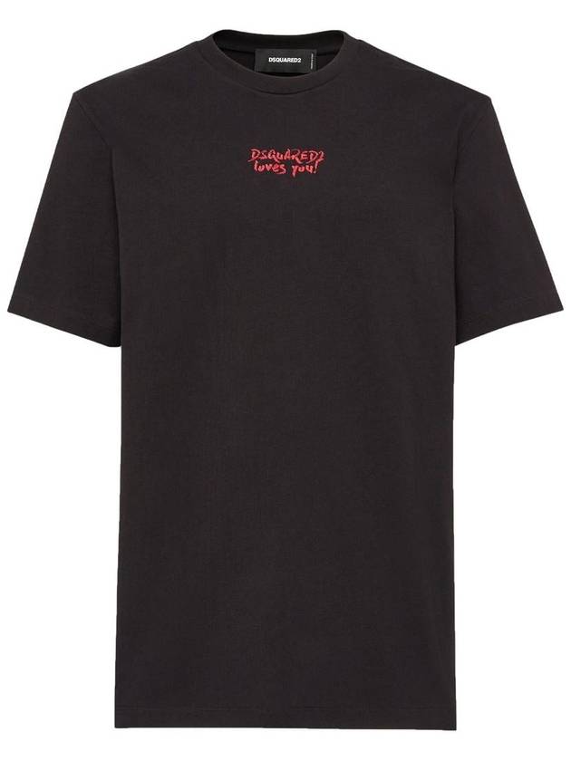 Dsquared2 T-Shirts And Polos Black - DSQUARED2 - BALAAN 1