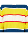 Striped Wool Knit Knit Top - GUCCI - BALAAN 9