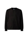 Stretch Fleece Mixed Pocket Sweatshirt Black - CP COMPANY - BALAAN 2