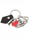 Polly I Love ORB Charm Key Holder Black - VIVIENNE WESTWOOD - BALAAN 6