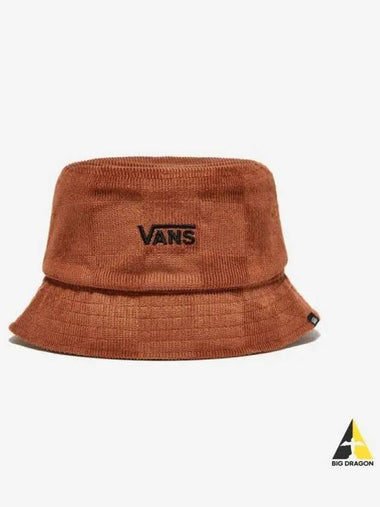 Dusk Downer Check Bucket Hat GINGER BREAD - VANS - BALAAN 1