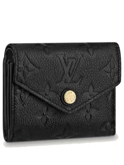 Zoe Monogram Empreinte Half Wallet Black - LOUIS VUITTON - BALAAN 2