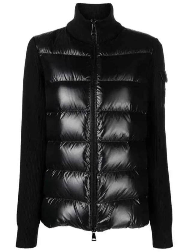 Black Glossy Women s Jacket 9B00026 M1131 999 - MONCLER - BALAAN 2