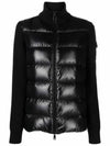 Black Glossy Women s Jacket 9B00026 M1131 999 - MONCLER - BALAAN 1