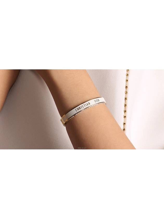 B2579WOMLQ D301 Dior Night Code Bangle - DIOR - BALAAN 3