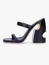 Pop Meteor Cutout Sandal Heels Black - OFF WHITE - BALAAN 2