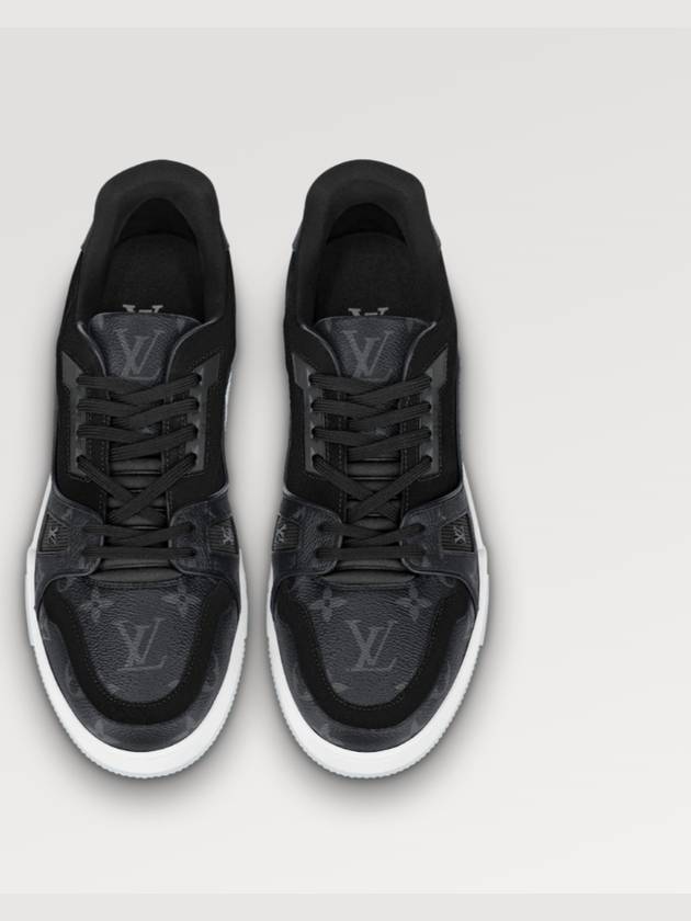 LV Trainer Low Top Sneakers Eclipse - LOUIS VUITTON - BALAAN 3