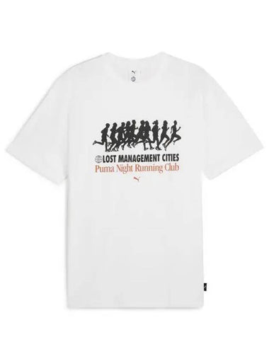 x LMC Graphic Tee White 626563 02 - PUMA - BALAAN 1