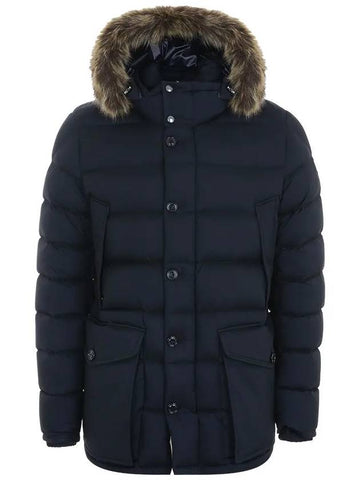 1C00010 596K7 776 CLUNYE fur hood padded jacket - MONCLER - BALAAN 1