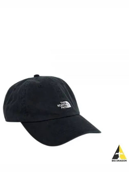 Washed Norm Cotton Ball Cap Black - THE NORTH FACE - BALAAN 2
