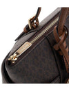 Jet Set Signature Logo Pendant Tote Bag Dark Brown - MICHAEL KORS - BALAAN.