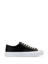 City Debossed Logo Low Top Sneakers Black - GIVENCHY - BALAAN 2