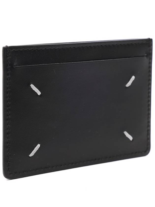 Four Stitch Card Wallet Black - MAISON MARGIELA - BALAAN 4