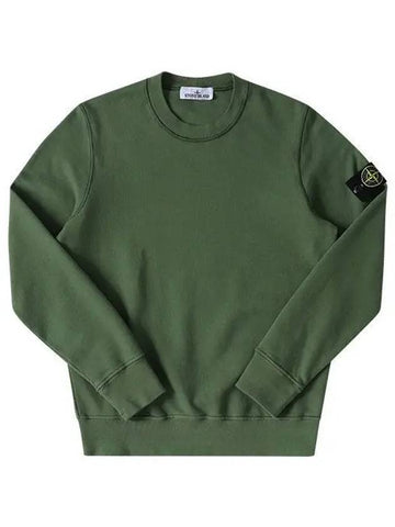 63020 V0058 Wapen Logo Garment Dying Men s Sweatshirt 1138439 - STONE ISLAND - BALAAN 1