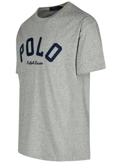 Polo Ralph Lauren Gray Cotton T-Shirt - POLO RALPH LAUREN - BALAAN 2