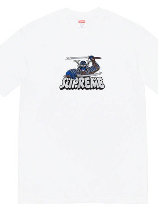 Samurai T shirt White Supreme Tee - SUPREME - BALAAN 1