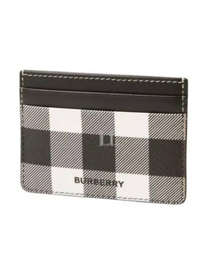 Check Logo Print Card Wallet - BURBERRY - BALAAN 2