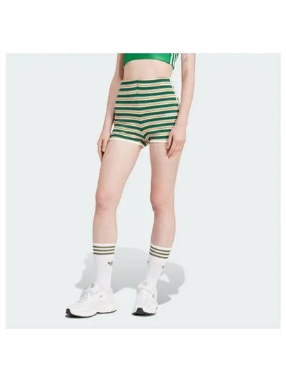 Colorful Stripes Slim Fit Knit  Shorts - ADIDAS - BALAAN 2