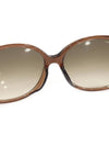 SF1093SLB Brown frame gold plated Gancini sunglasses - SALVATORE FERRAGAMO - BALAAN 6