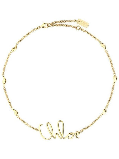 Logo Necklace Gold - CHLOE - BALAAN 2