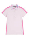 Golfwear Tilda Women's Collar Short Sleeve T-Shirt GWJT08473 S054 - J.LINDEBERG - BALAAN 2