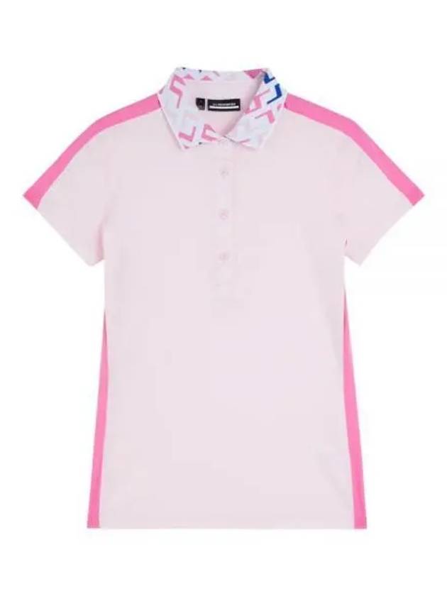 Golfwear Tilda Women's Collar Short Sleeve T-Shirt GWJT08473 S054 - J.LINDEBERG - BALAAN 2