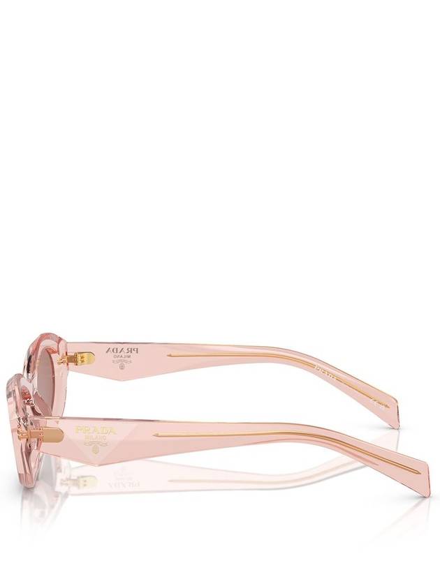 Sunglasses 00 538192641 PR 26ZS 19Q10D TRANSPARENT PEACH - PRADA - BALAAN 4