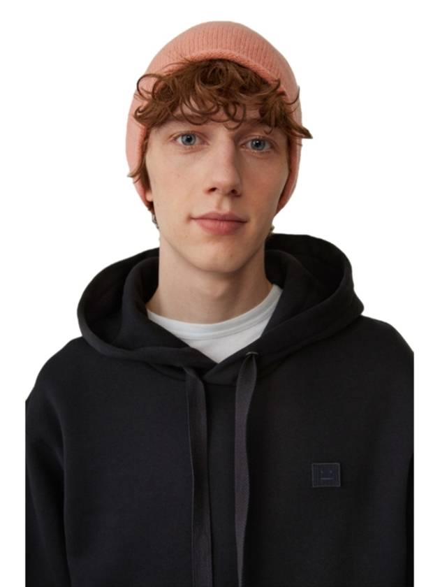 Ferris Face Patch Hoodie Black - ACNE STUDIOS - BALAAN 6