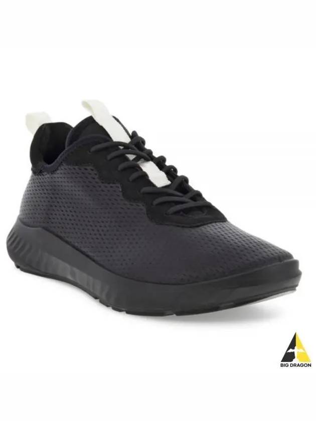 Eco Ass One F Low Top Sneakers Black - ECCO - BALAAN 2