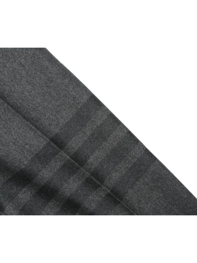 Wool Cashmere 4 Bar Classic Backstrap - THOM BROWNE - BALAAN 6