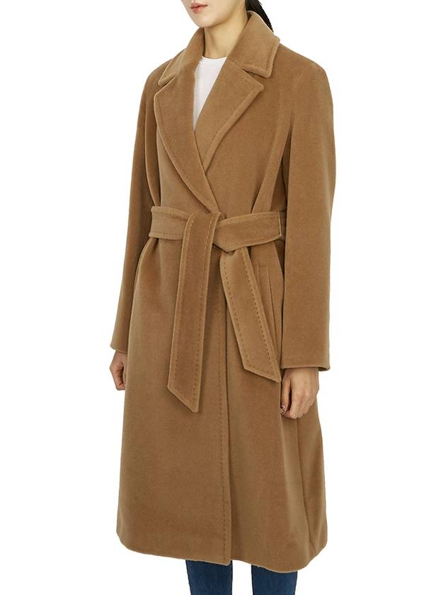 Asti Wool Single Coat Camel - MAX MARA - BALAAN 3