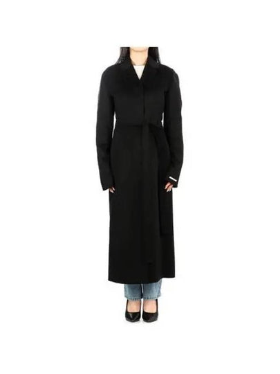 Women's Eva Single Coat Black - MAX MARA - BALAAN 2