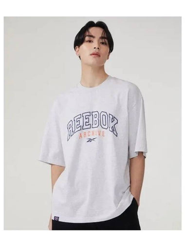 Vector93 Archive T Shirt Melange Gray - REEBOK - BALAAN 1