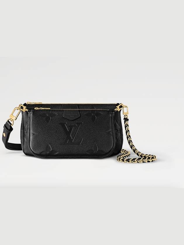 Multi Pochette Accessoires Shoulder Bag Black - LOUIS VUITTON - BALAAN 2