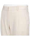 Women's Good Wool Treeca Crop Pants Beige - THEORY - BALAAN 9