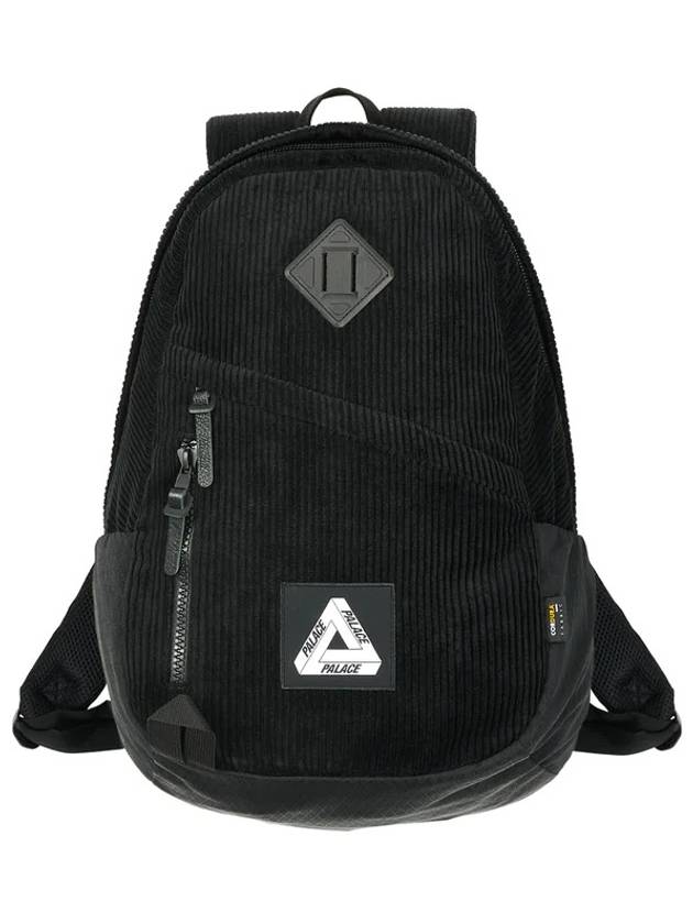 Corduroy Backpack Black P23BAG009 - PALACE - BALAAN 1