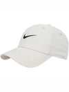 Club Unstructured Swoosh Ball Cap White - NIKE - BALAAN 2