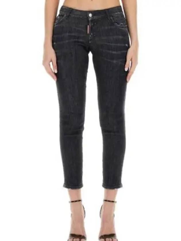 Clean Wash Jennifer Jeans Black - DSQUARED2 - BALAAN 2