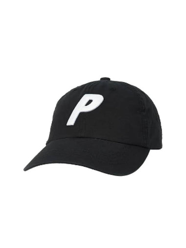 Biowashed 3D P 6Panel Cap Black Biowashed 3D P 6Panel Black - PALACE - BALAAN 1